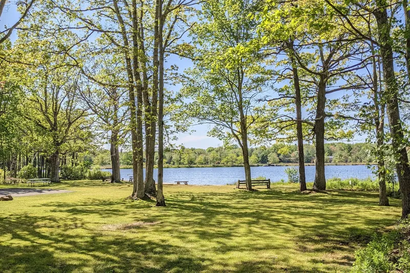 Enjoy easy access to the community lake, just a short walks from the house